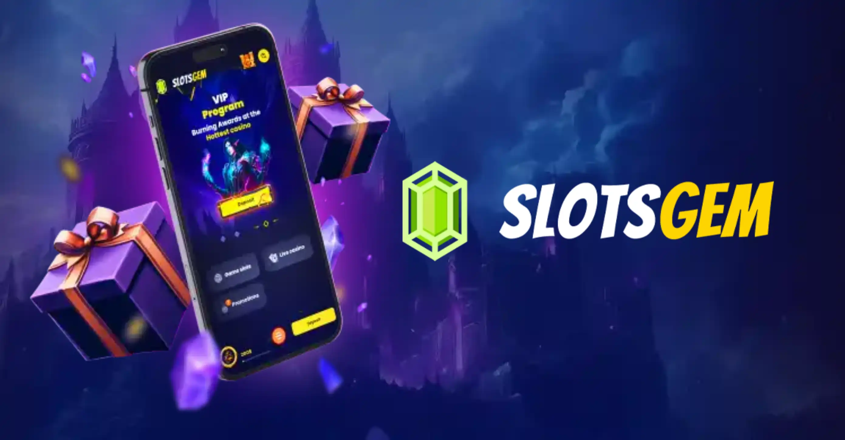 Slotsgem Casino App Screenshot